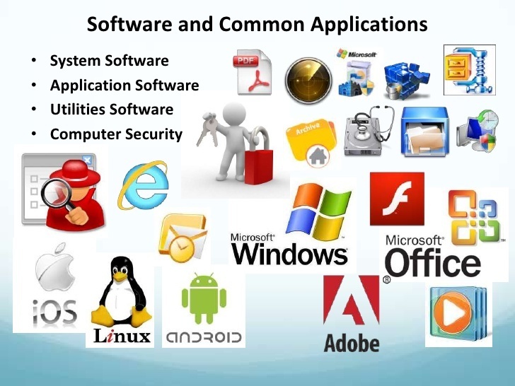 list common software programs
